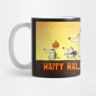Happy Halloween Hedgehogs Mug